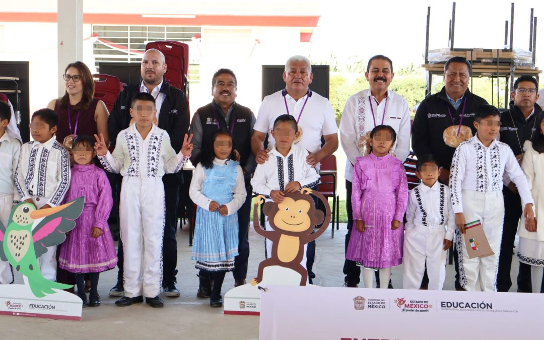 Más de 1.7 mdp en obra y mobiliario escolar para la Primaria Indígena “Tierra y Libertad” en San Felipe del Progreso